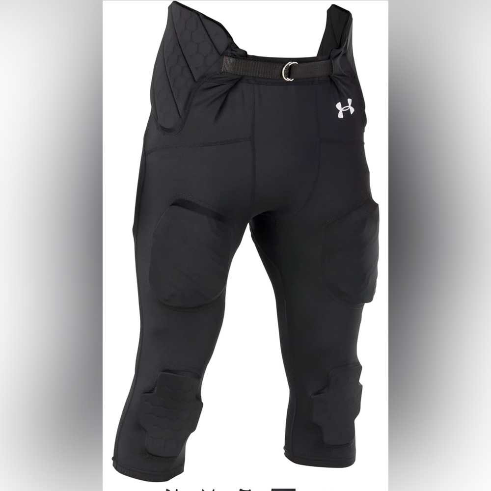 Under Armour integrated football pants, youth size medium